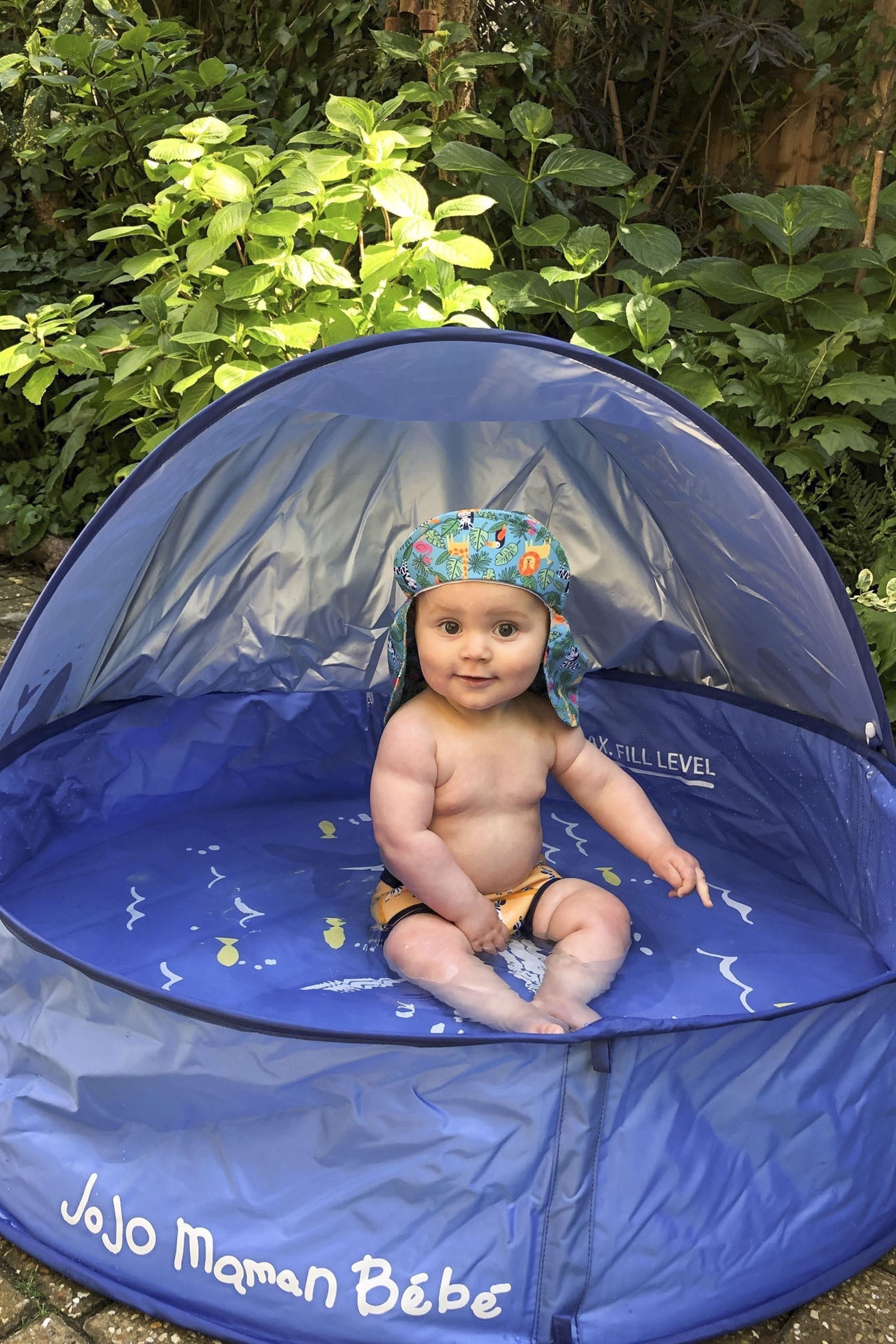 Paddling pool sale with shade