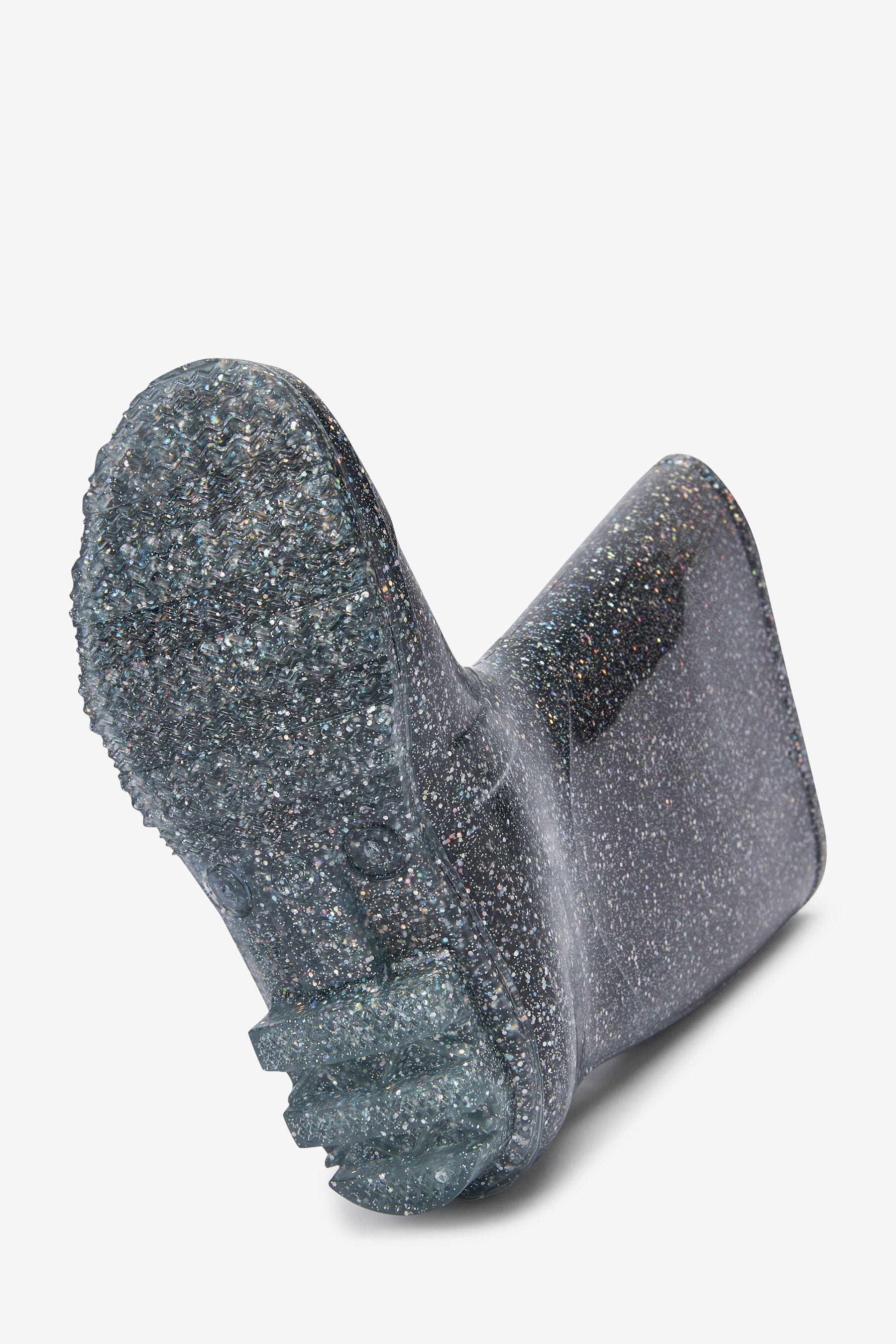 Silver glitter rain boots shop