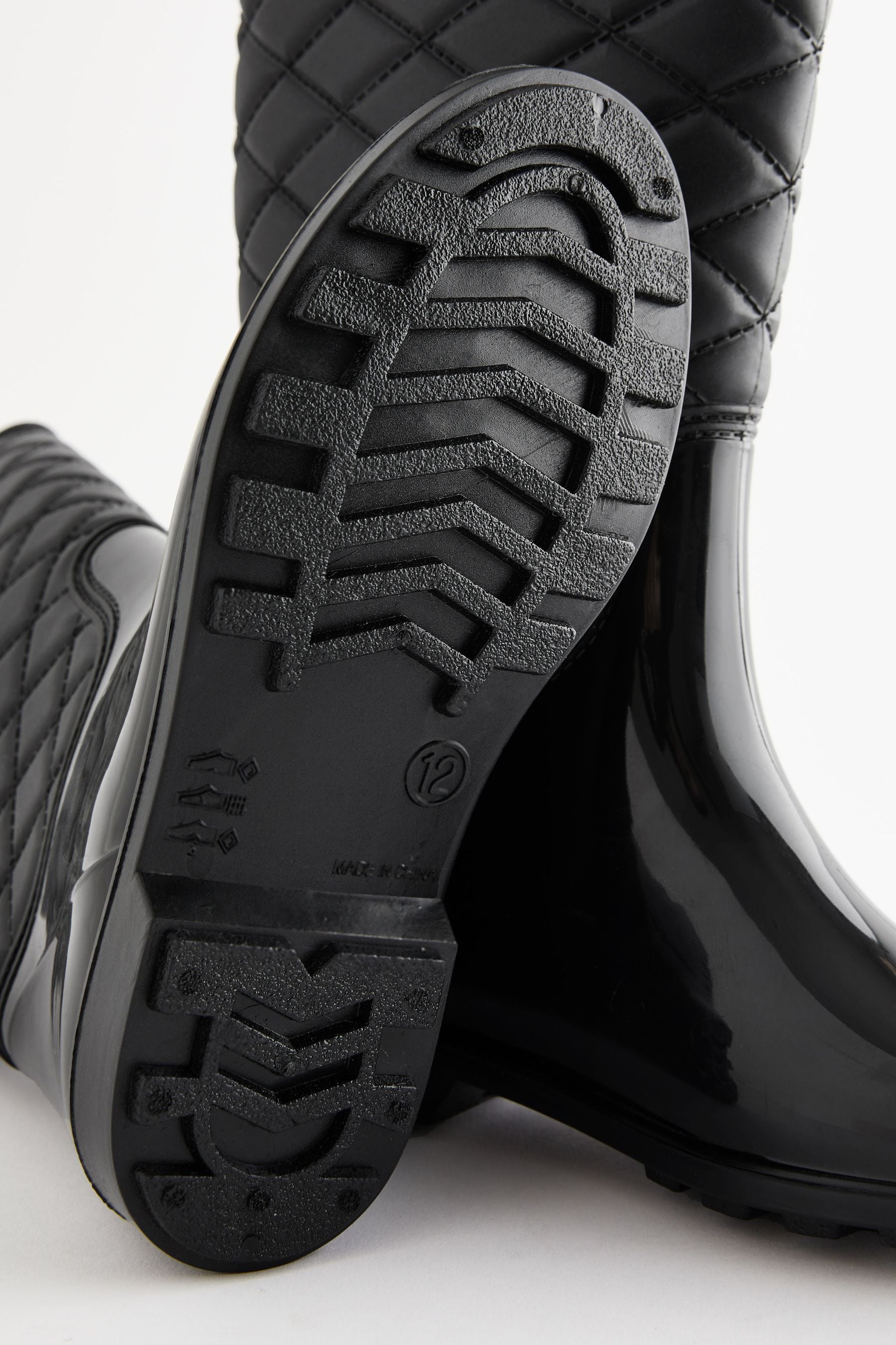 Womens quilted wellies on sale