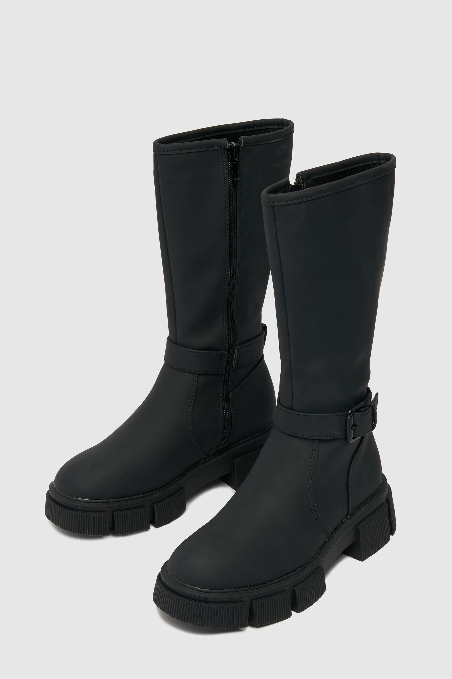 Schuh black clearance diva trainers