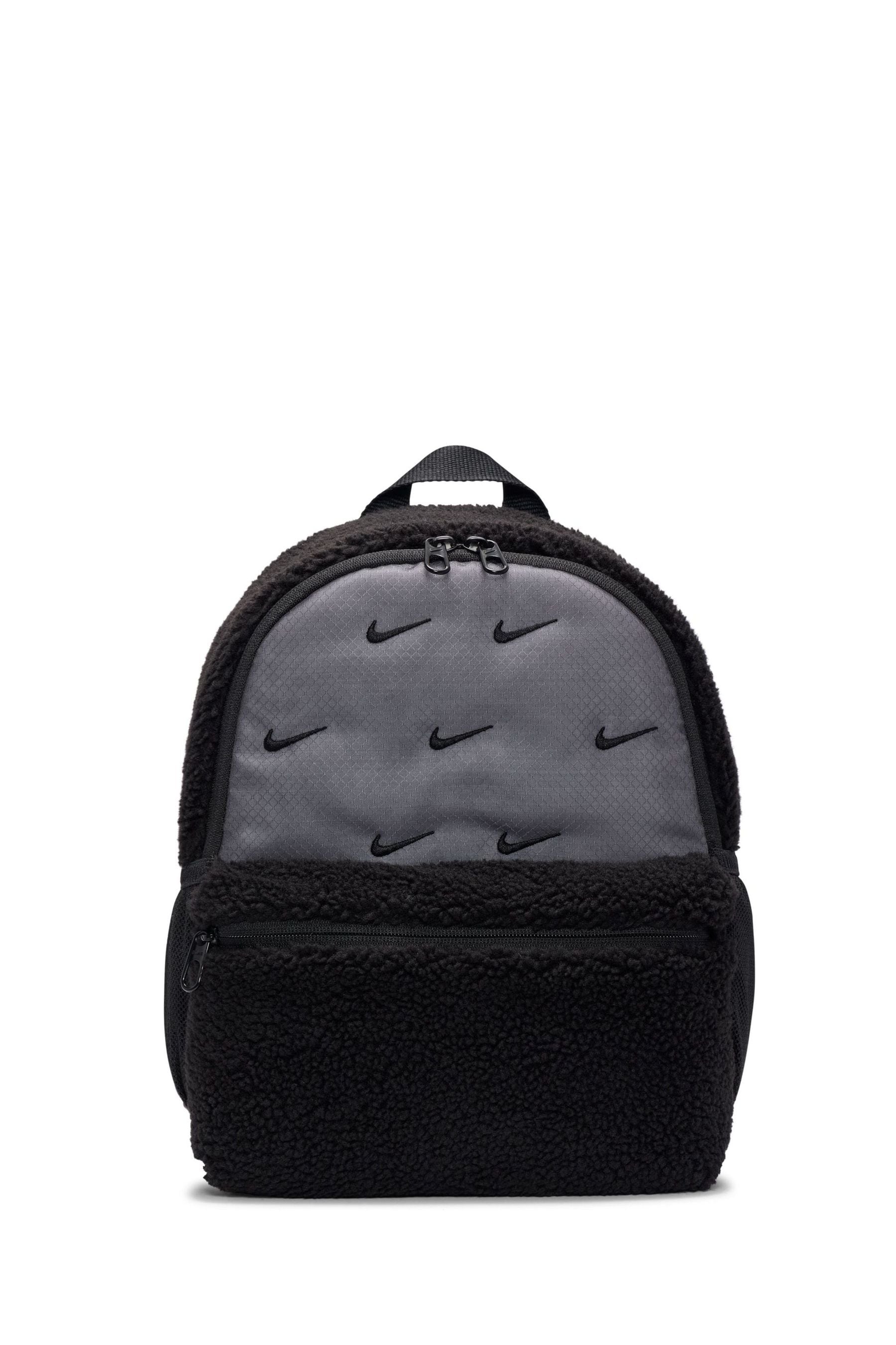 Buy Nike Black Grey Brasilia JDI. Kids Mini Backpack 11L from