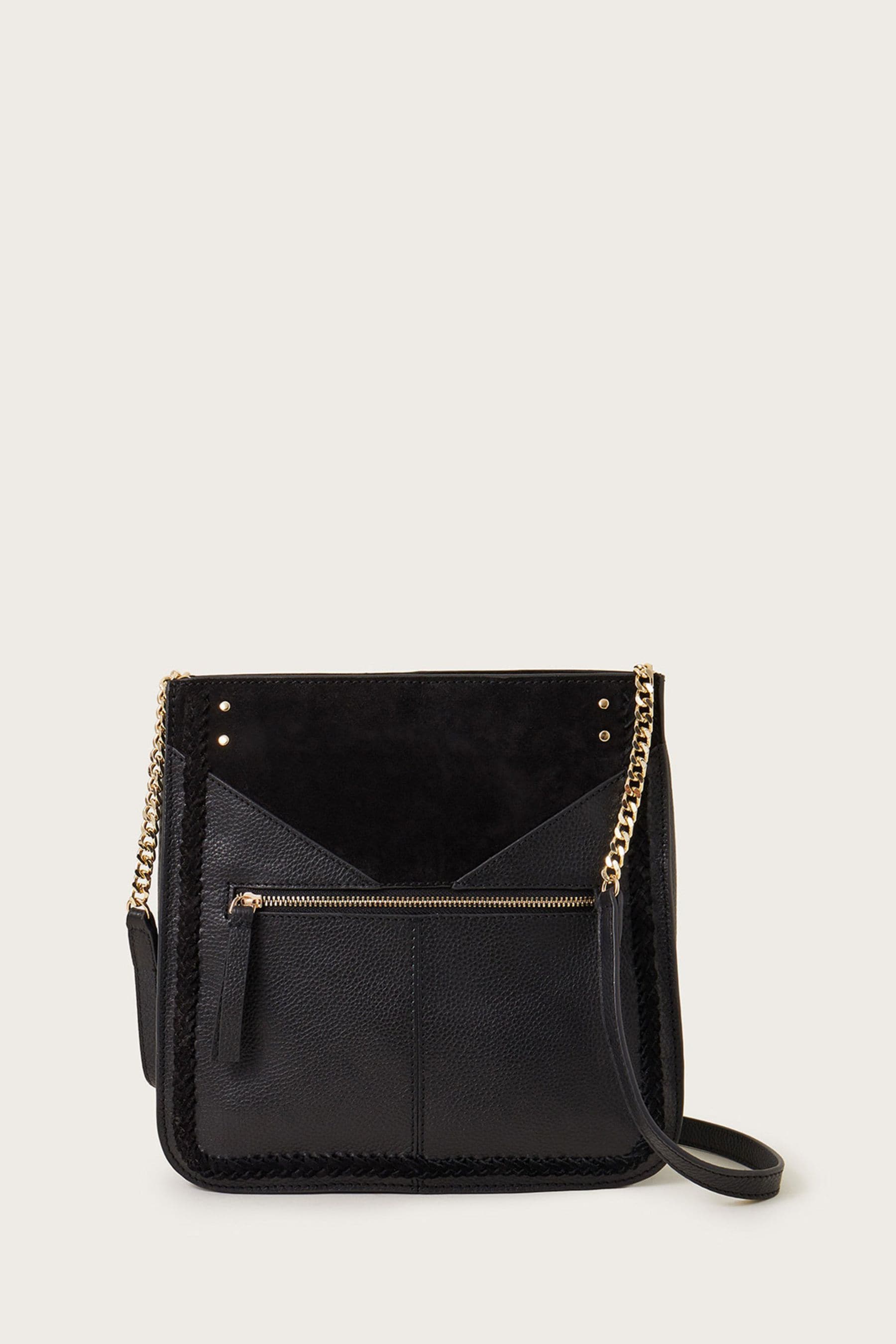 Monsoon outlet leather bag
