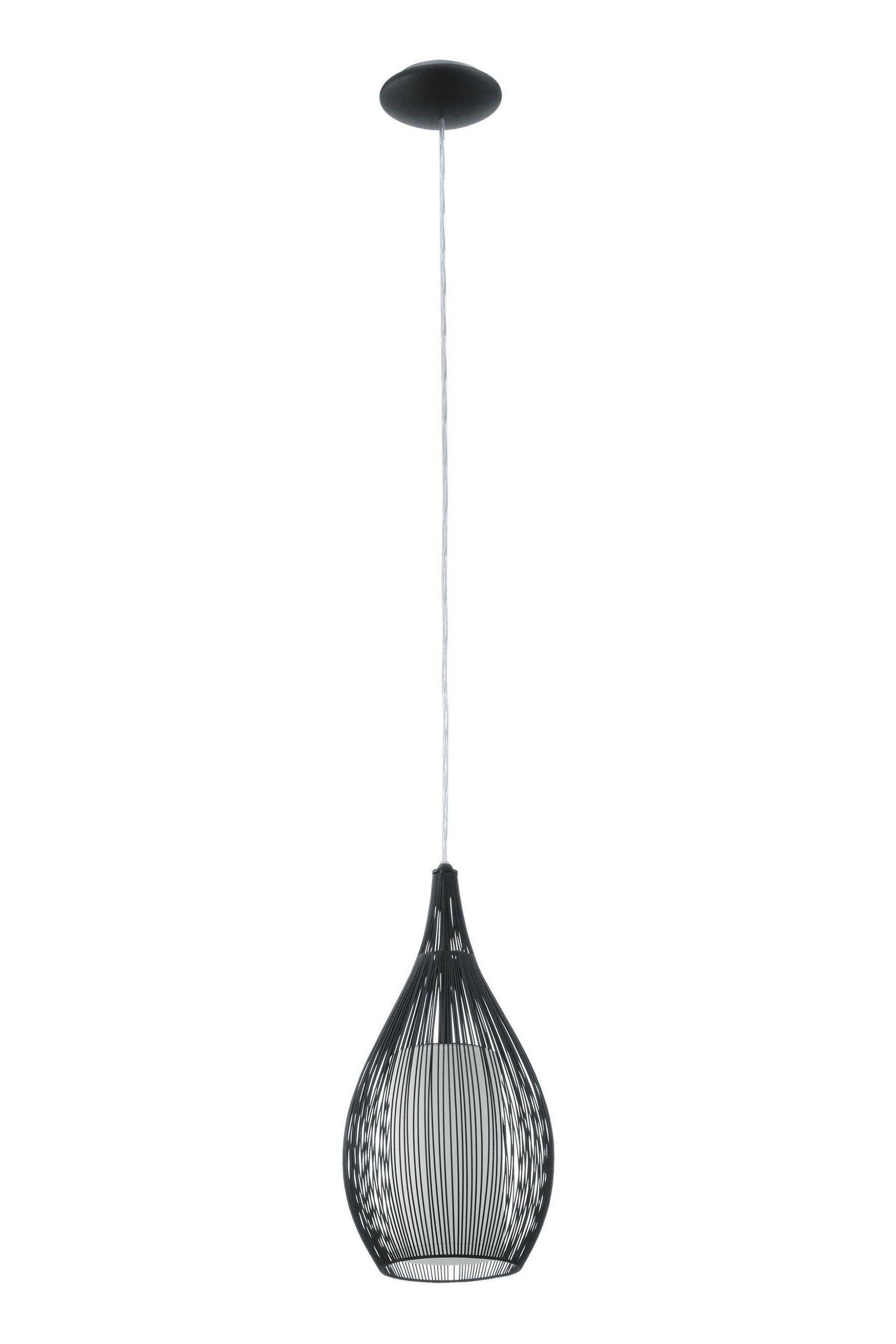 Teardrop pendant hotsell light black