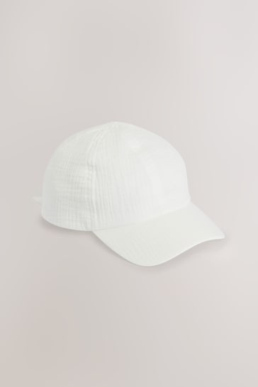White Bow Cap (3mths-10yrs)