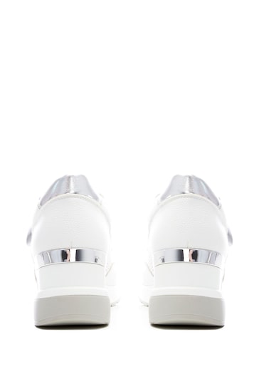 Moda in Pelle Perforated Upper Chunky Trainers