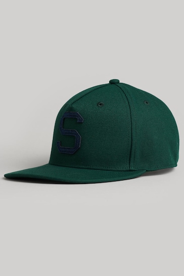 Superdry Green Graphic B-Boy Cap