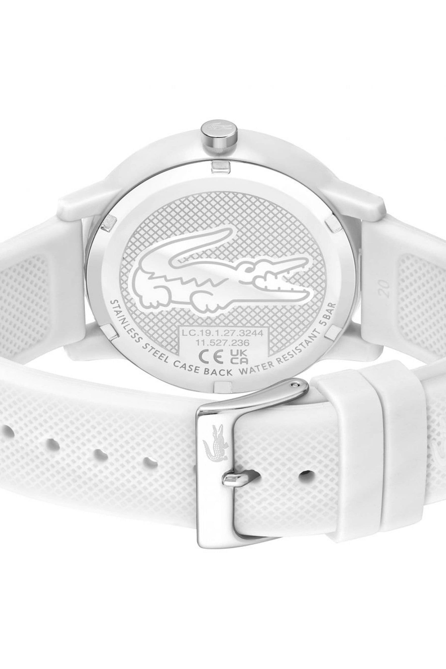 Lacoste 12.12 watch shop white
