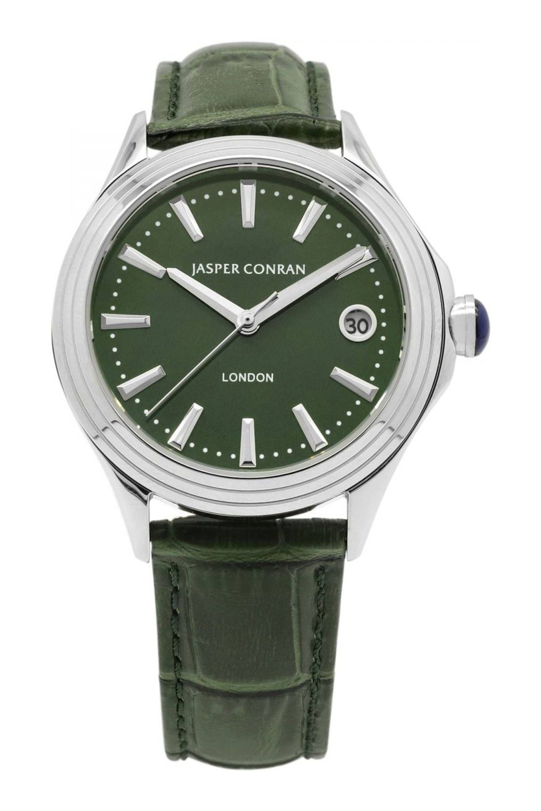 Buy Jasper Conran London Ladies Green Autumn Winter 2022 Watch