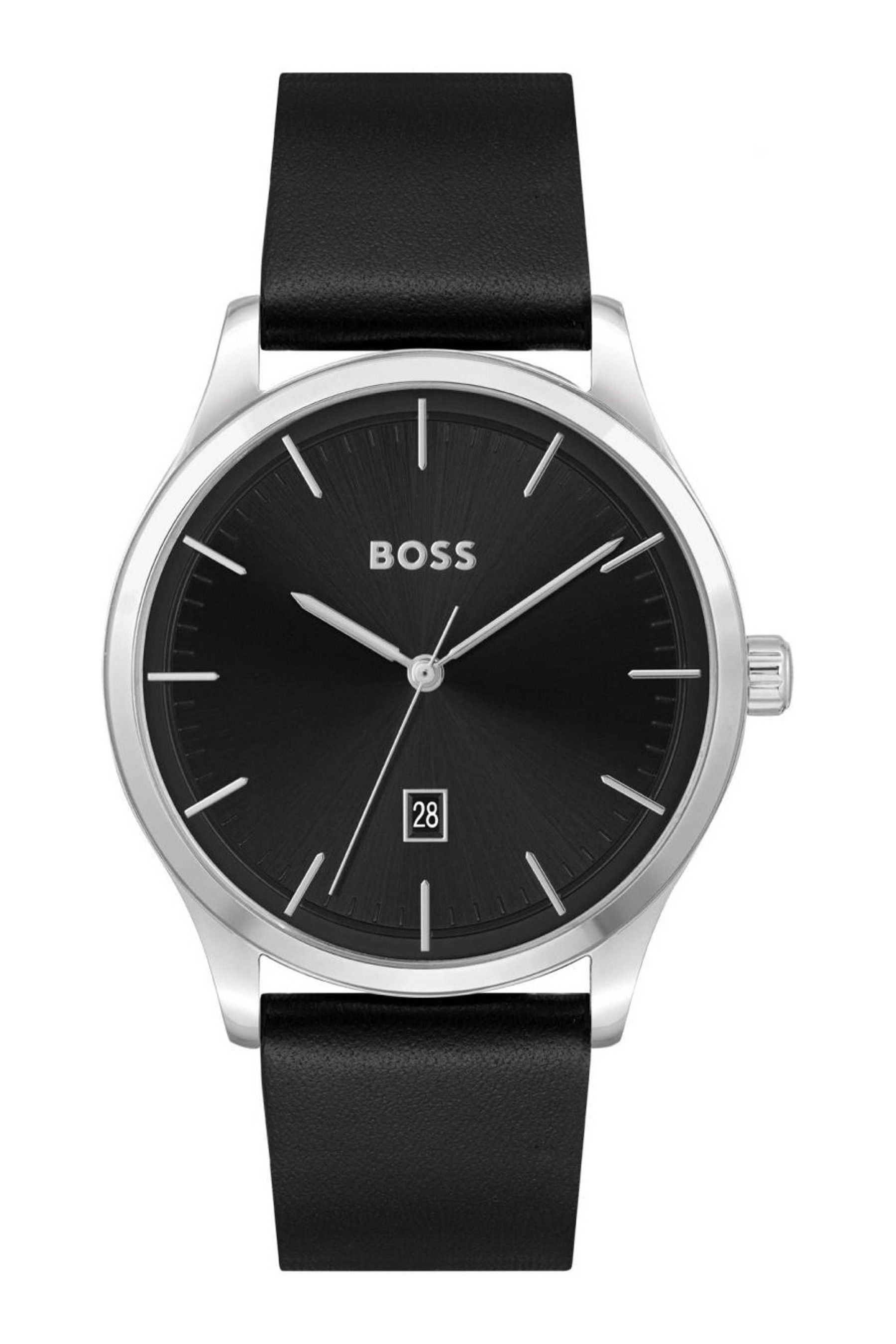 Buy BOSS Black silver Gents Reason 53 Watch from the Next UK