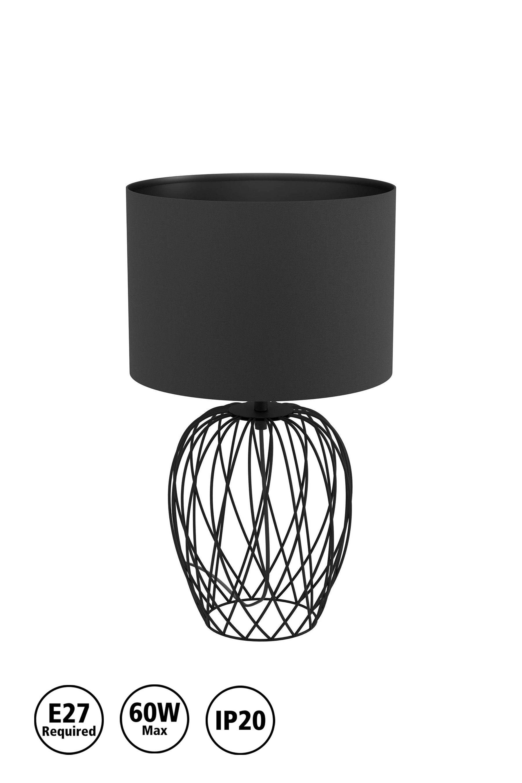 Wire base cheap table lamp