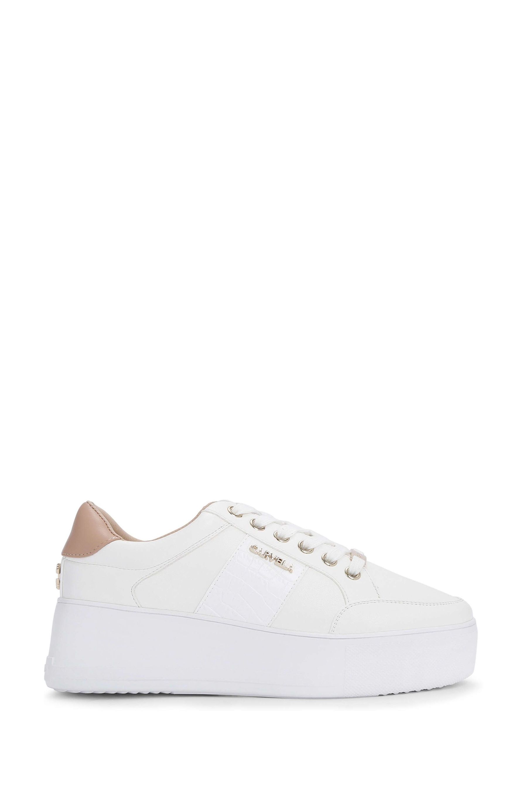 Carvela lace cheap up trainers