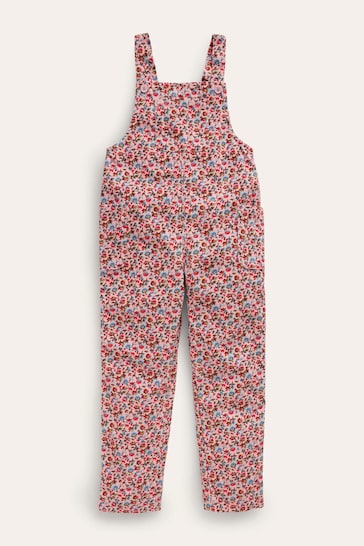 Boden Pink Relaxed Cord Dungarees