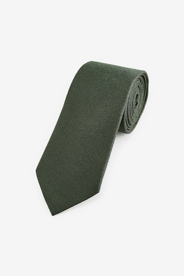 Forest Green Signature Made In Italy Tie