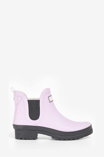 Barbour® Lilac Purple Barbour® Mallow Short Wellington Boots