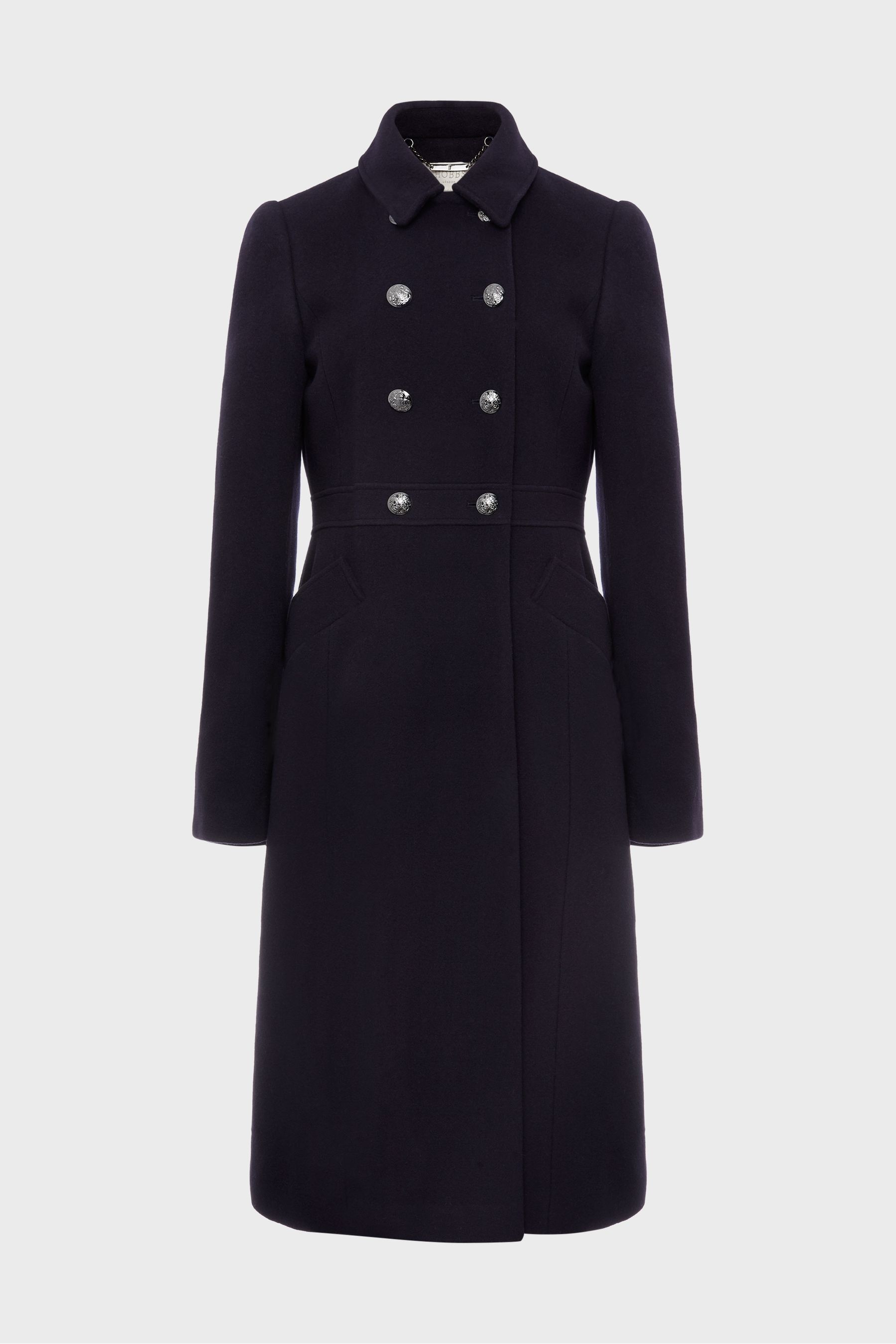 Buy Hobbs Blue Cindy Coat from the Next UK online shop