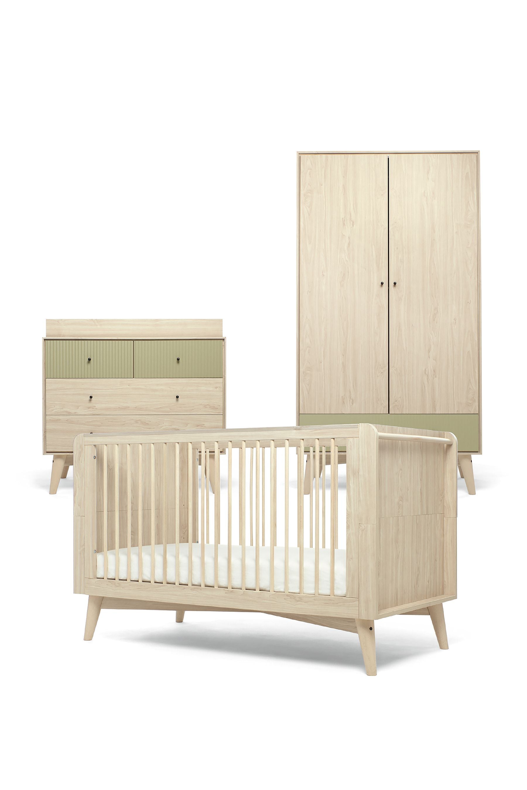 Buy Mamas Papas Natural Olive Coxley 3 Piece Furniture Set from