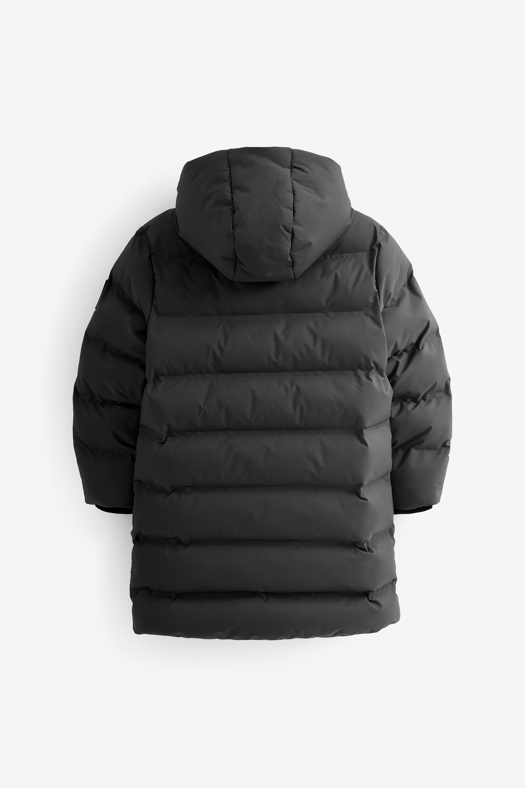 Long black clearance puffy jacket