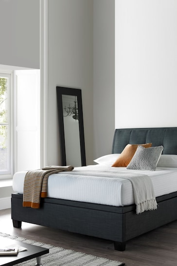 Kaydian Grey Accent Ottoman Bed
