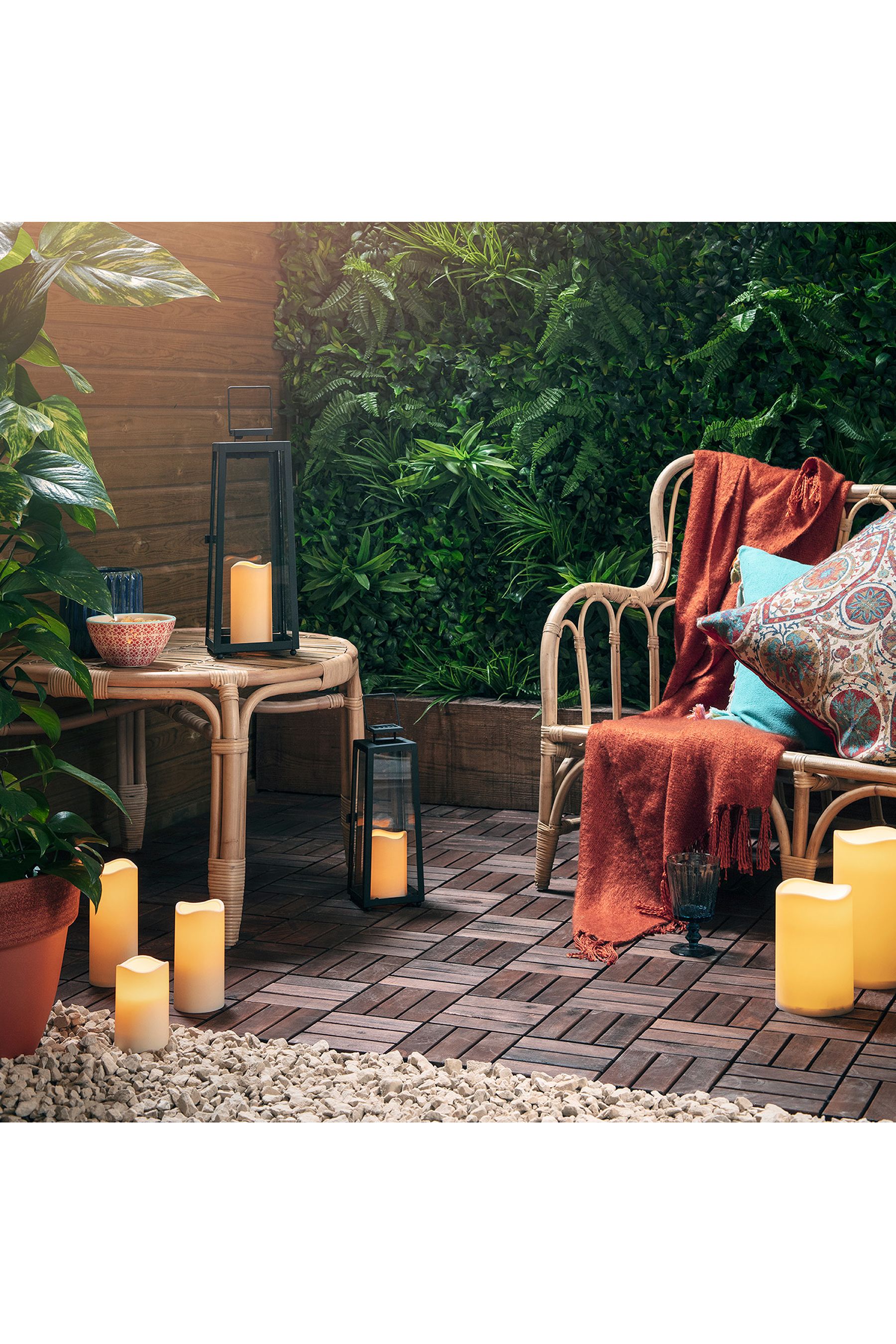 Next outdoor outlet lanterns