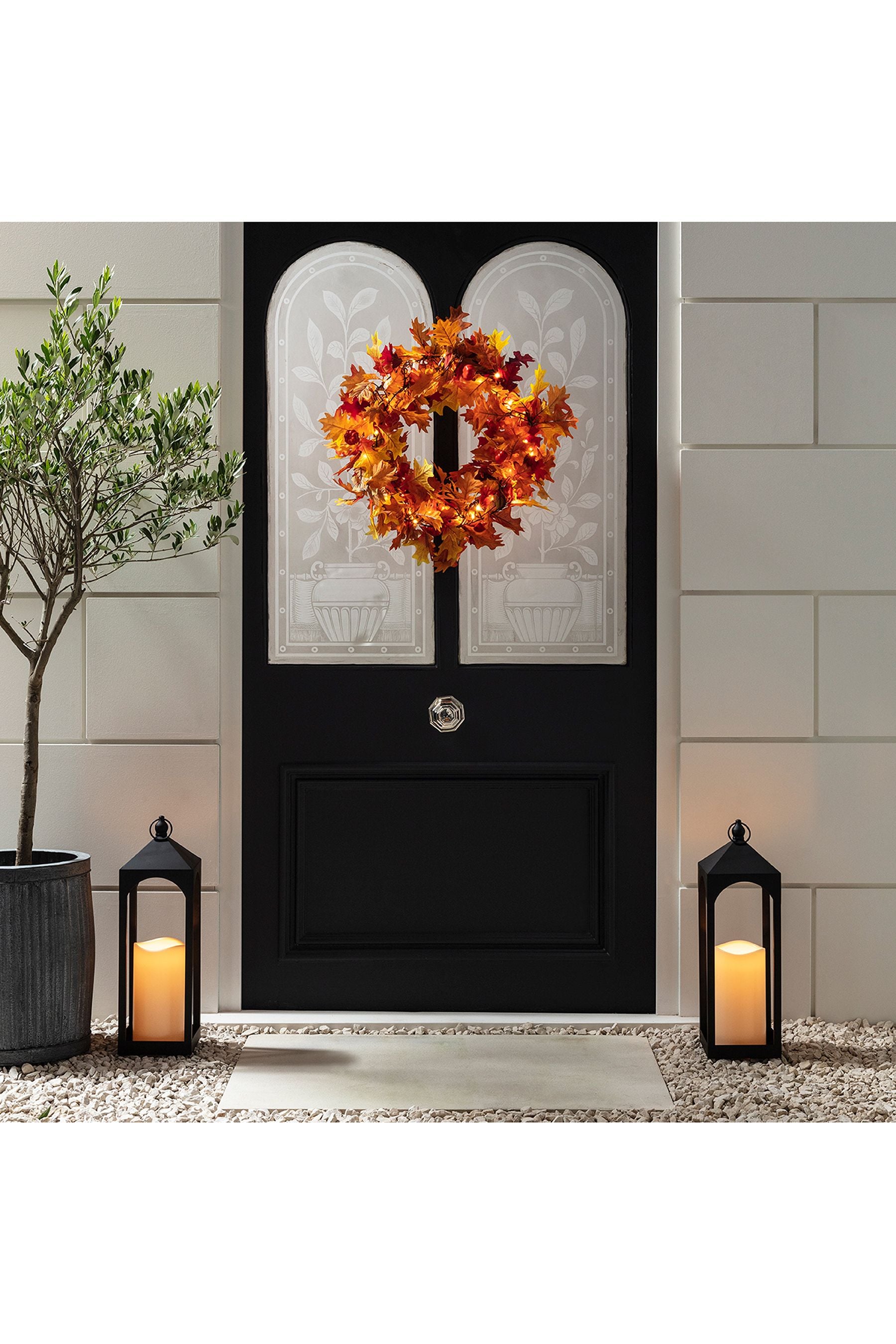Battery operated deals garden lanterns