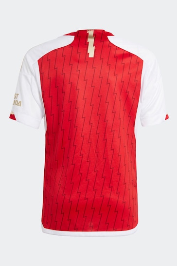 adidas Red Blank Kids Arsenal 23/24 Home Jersey