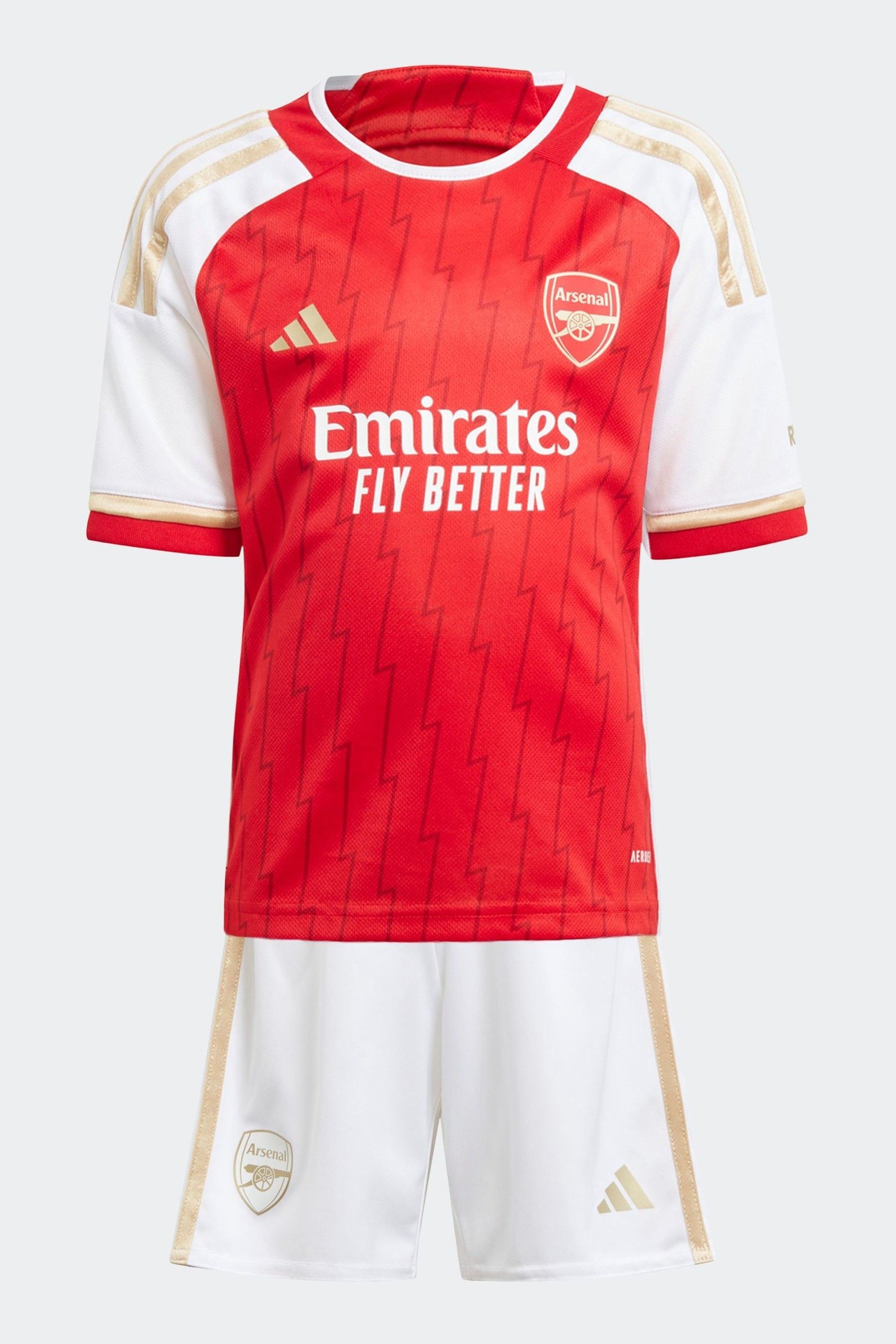Buy adidas Red Arsenal 23 24 Home Mini Kit from the Next UK online