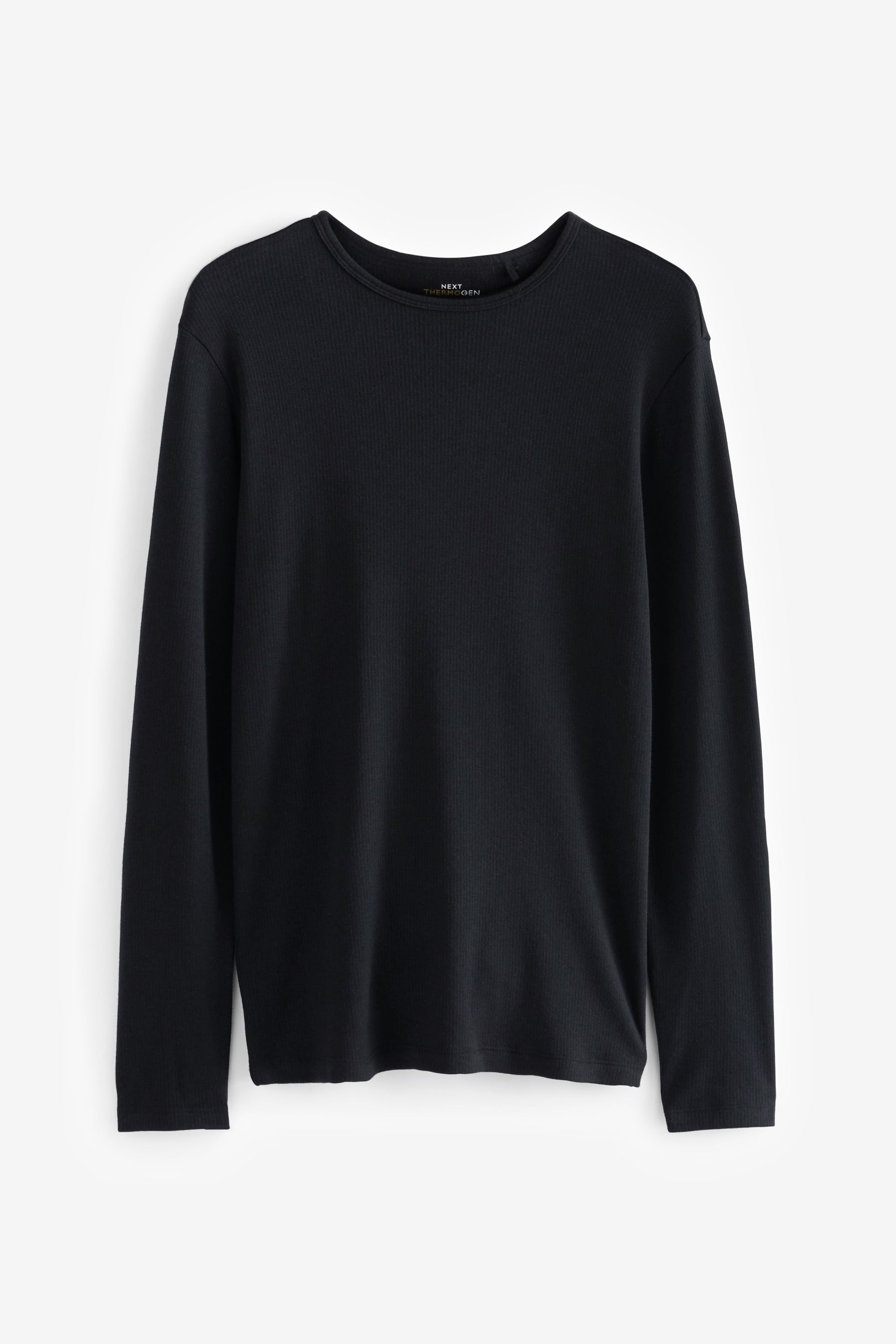 Black long sleeve thermal top new arrivals