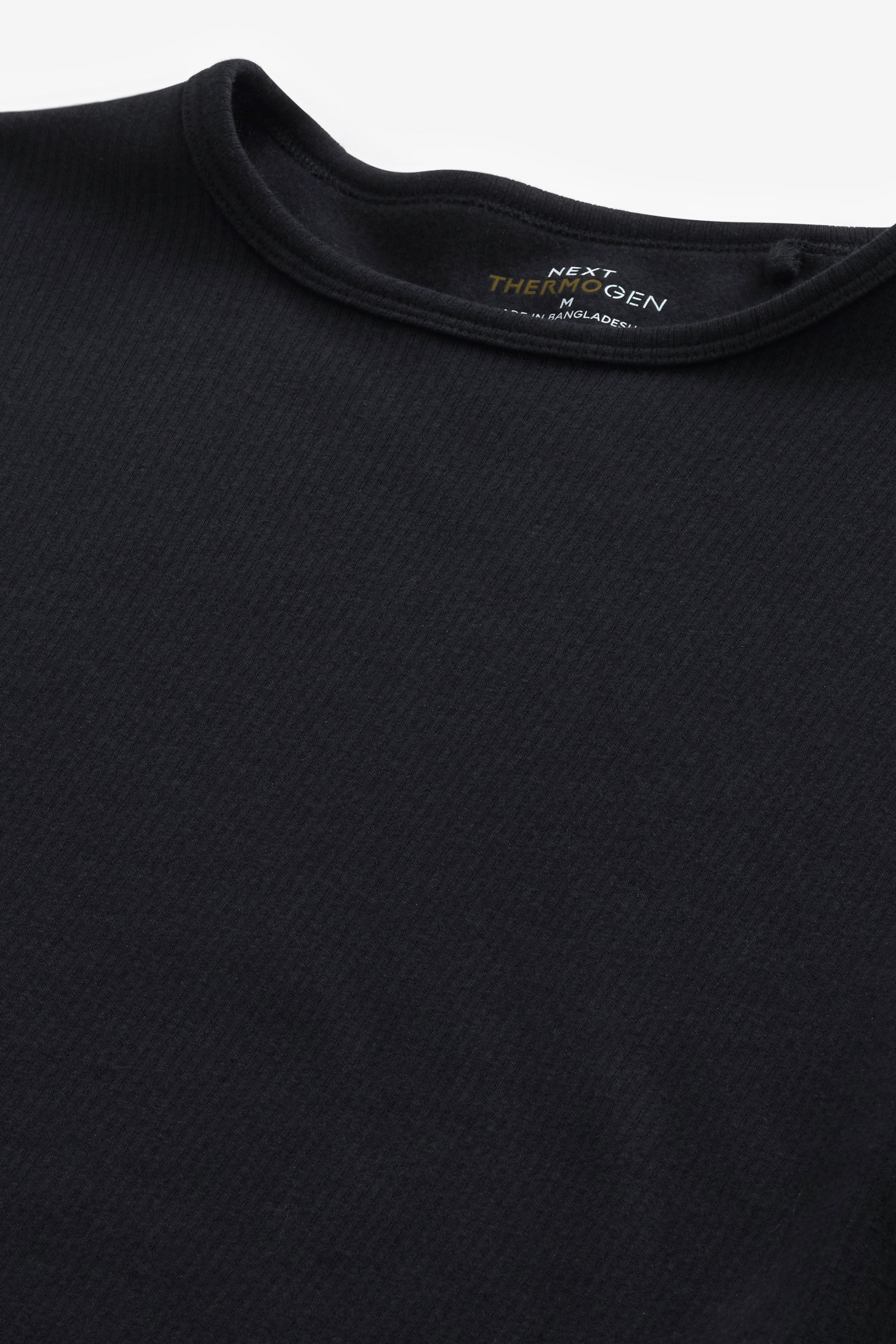 Black 2 Pack Thermal Long Sleeve Top