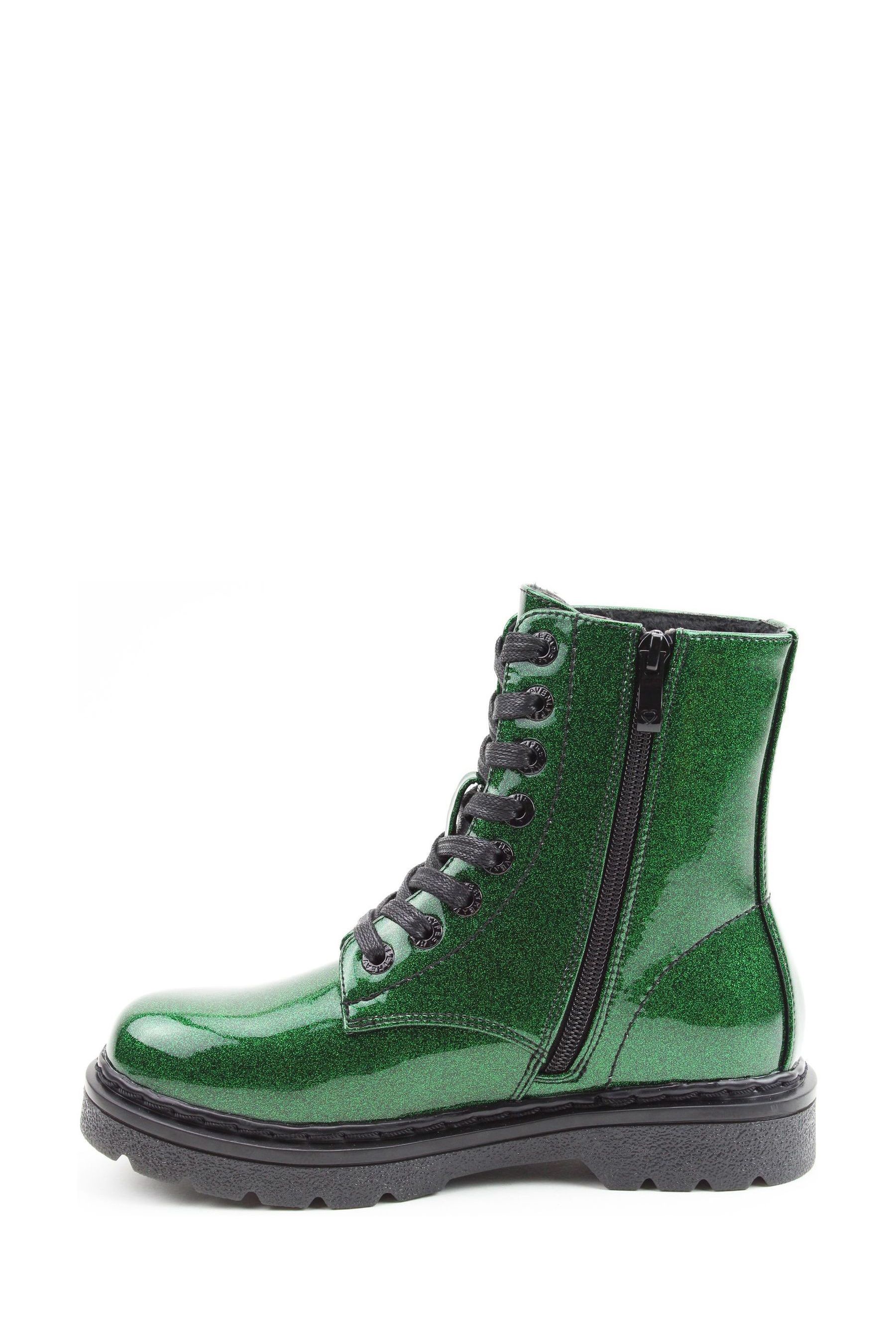 Ladies cheap green boots