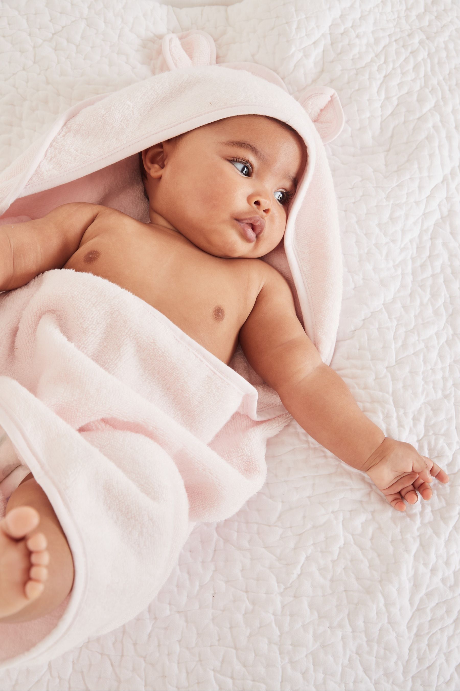 The white cheap company hooded towel