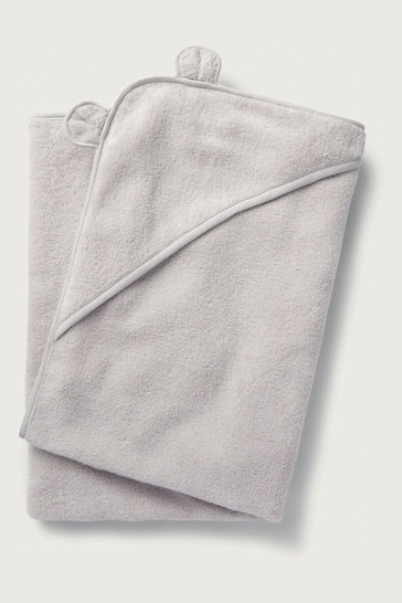 The White Company Grey Bear Hydrocotton Towel