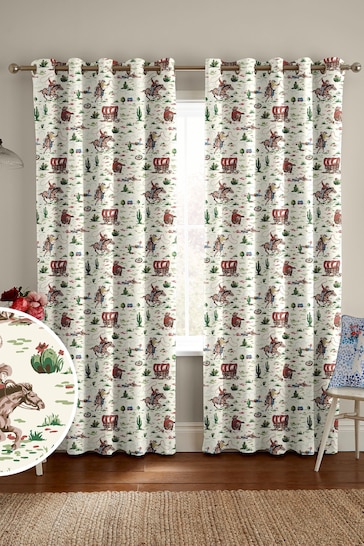Cath Kidston Multi Cowboy Made To Measure Curtains