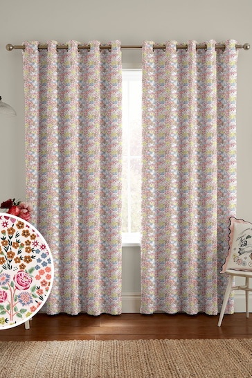Cath Kidston Multi Magical Kingdom Ditsy Made To Measure Curtains