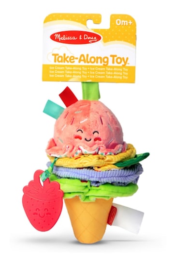 Melissa & Doug Multicolour Ice Cream Pull Down Take Along Toy