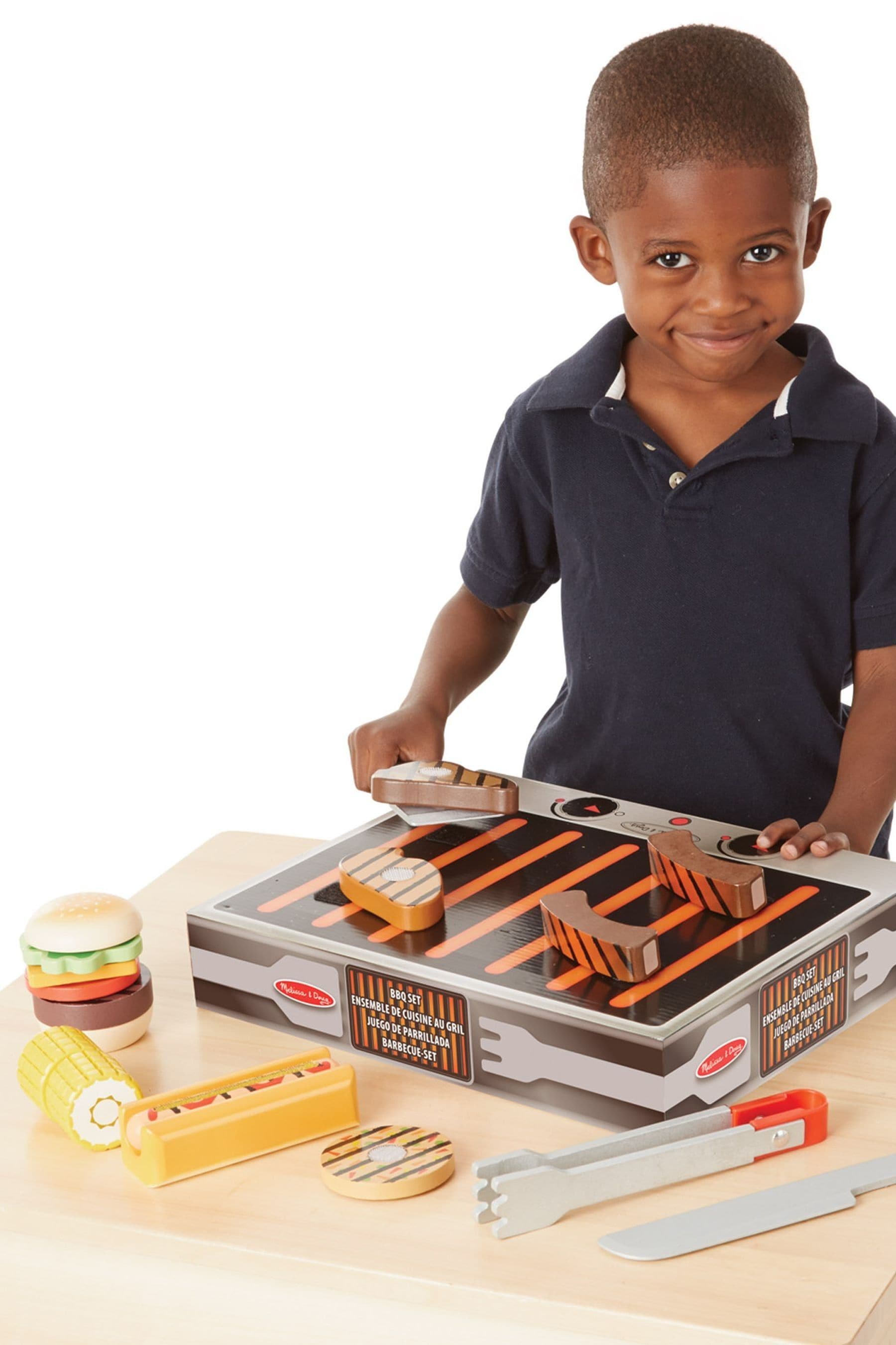 Melissa Doug Multicolour Grill Serve BBQ Set
