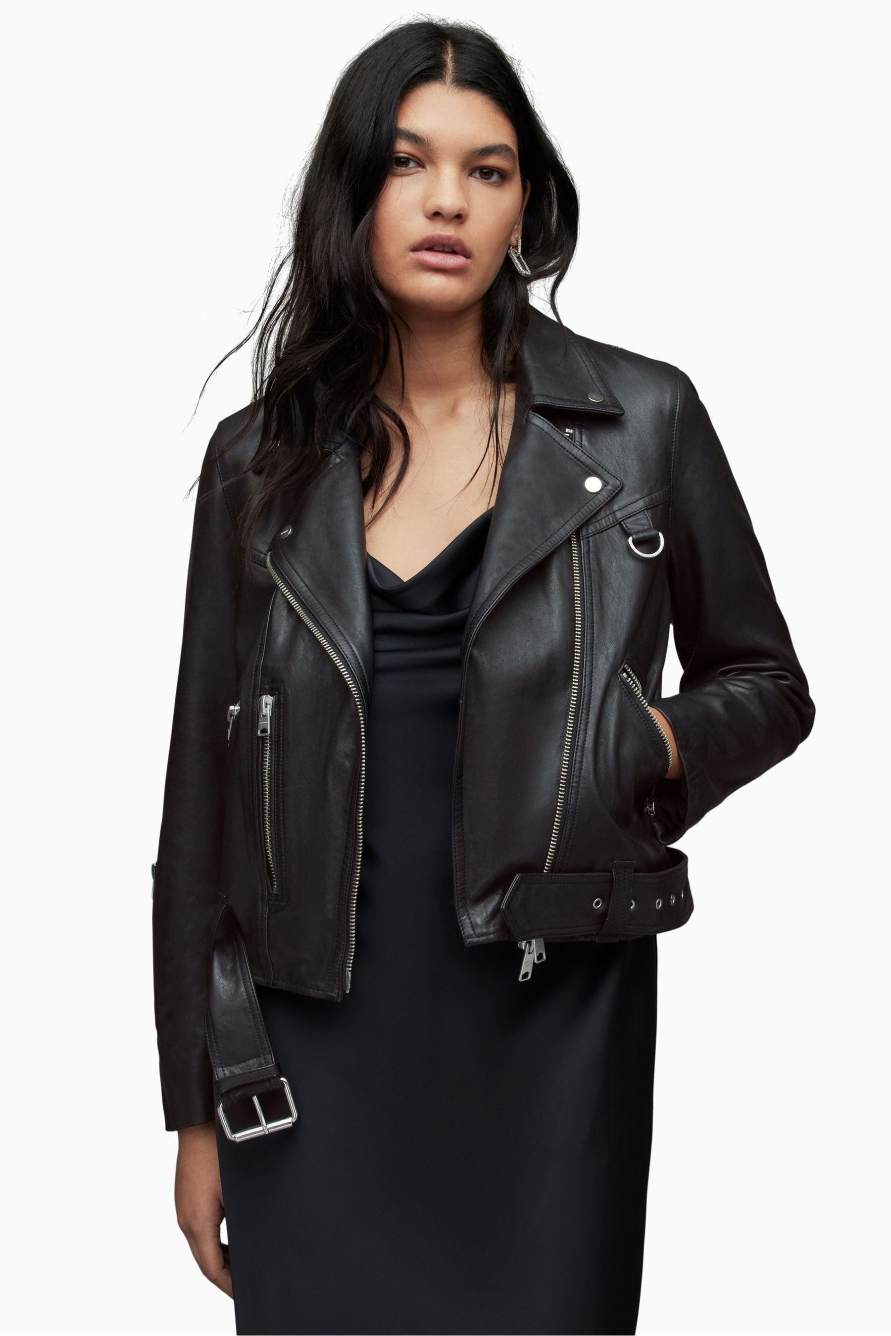 All saints gidley leather jacket clearance