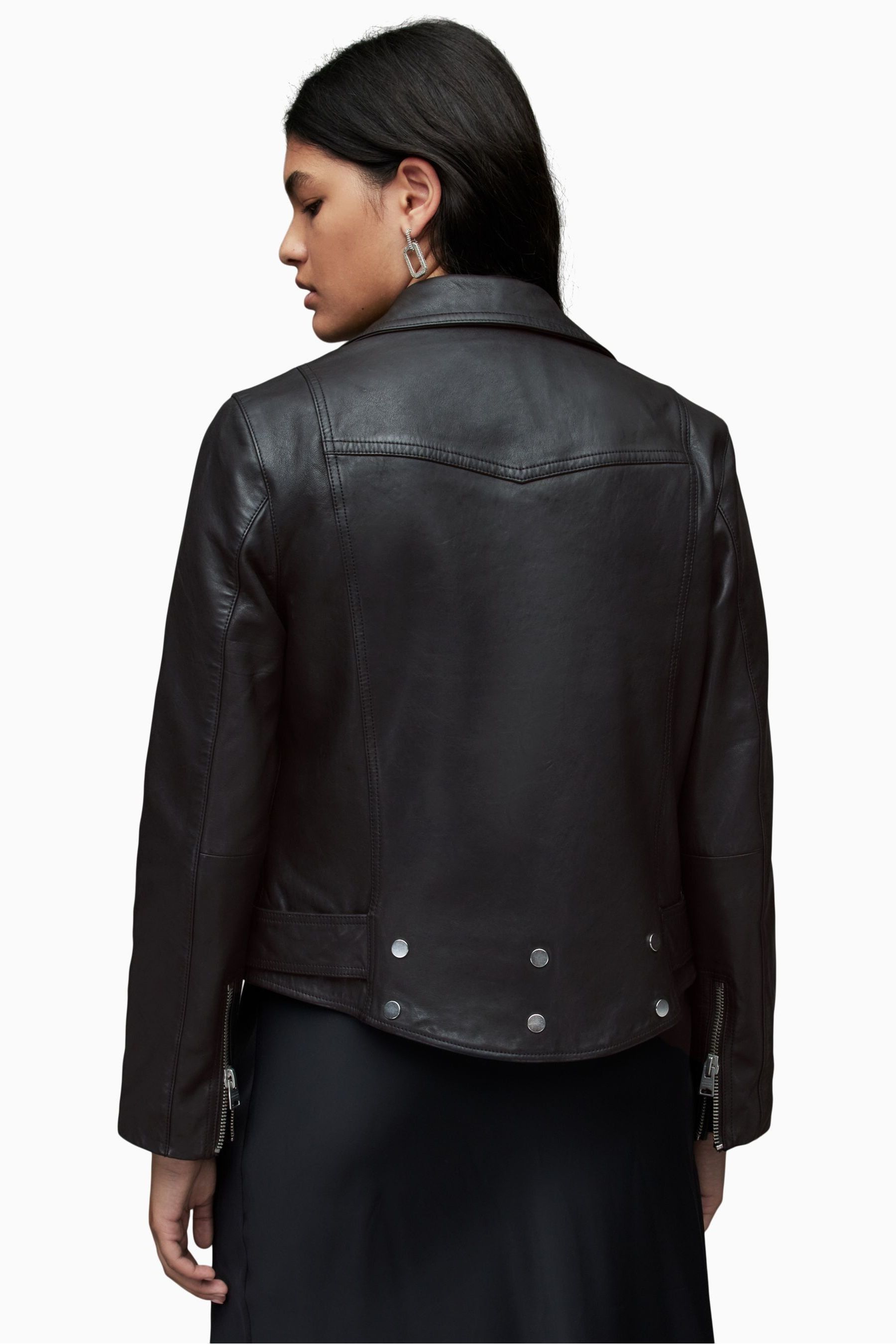 All saints on sale gidley leather jacket