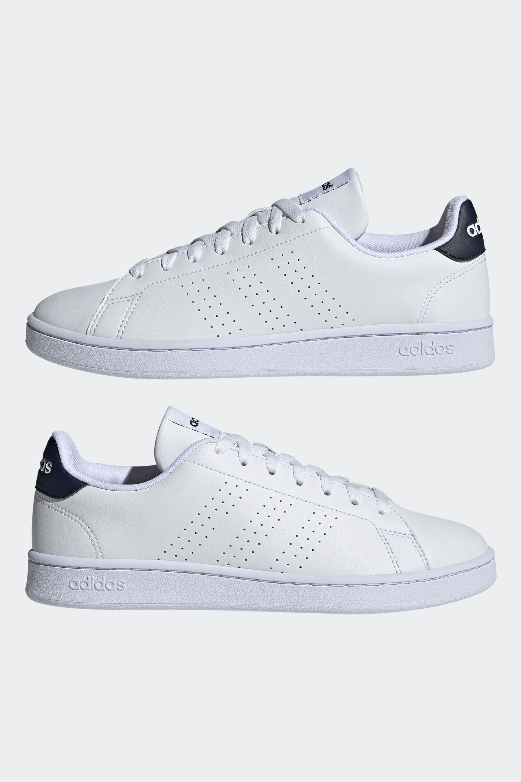 Adidas vs top advantage trainers