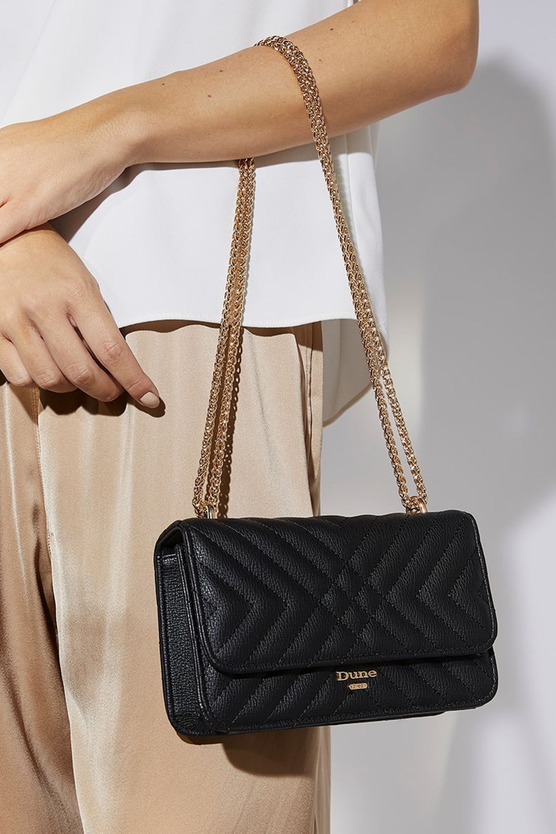 Dune London Edorchie Quilted Shoulder Bag