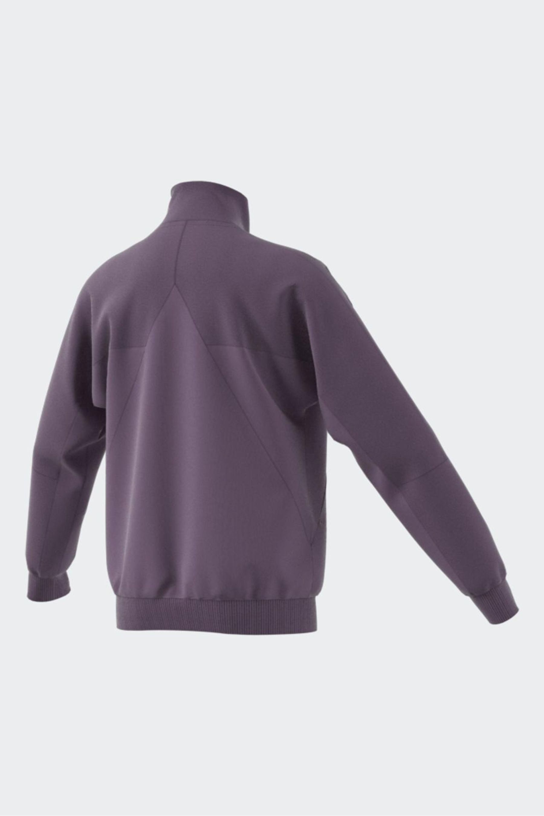 Buy adidas Purple Kids Tiro Fleece Track Top Jacket from the Next