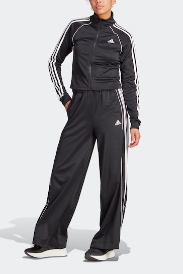 adidas Black Sportswear Teamsport Tracksuit