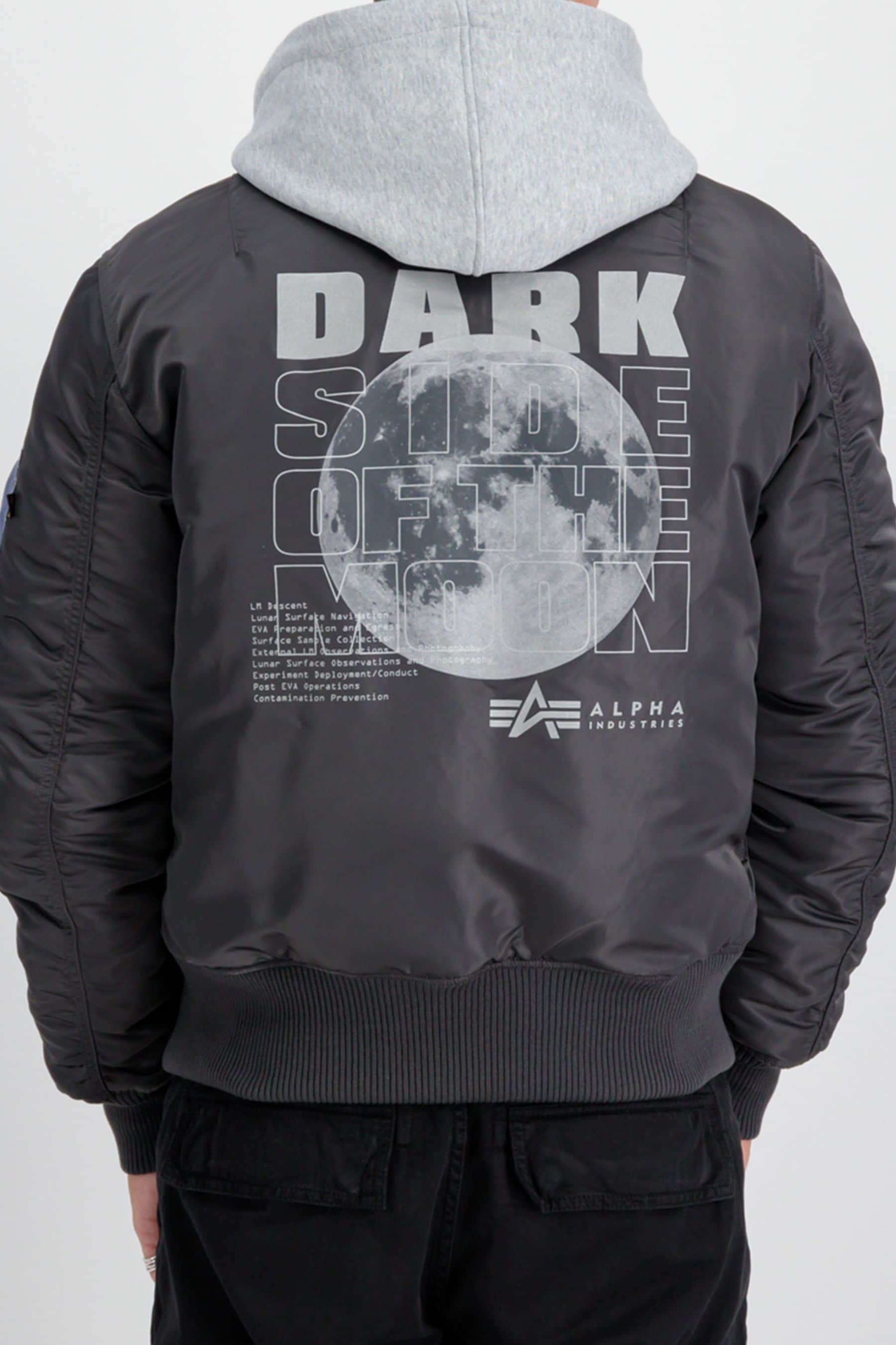 Buy Alpha Industries MA-1 VF Dark Side Flight Hooded 100