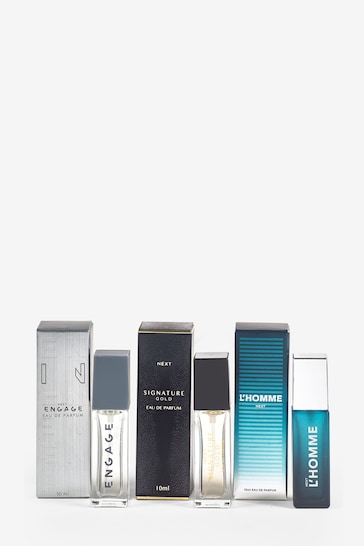 Set of 3 10ml Eau De Parfum