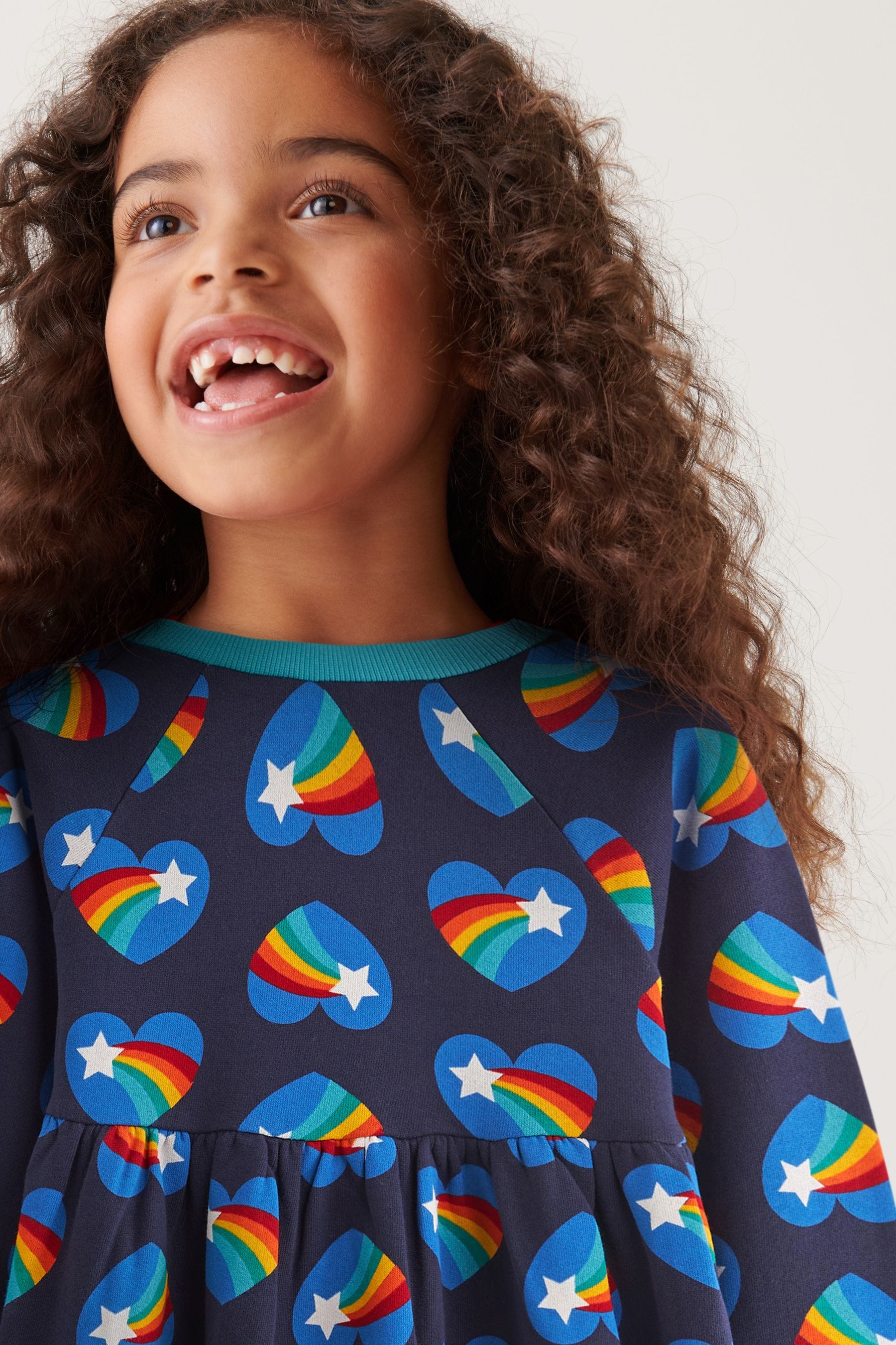 Long sleeve hot sale rainbow dress