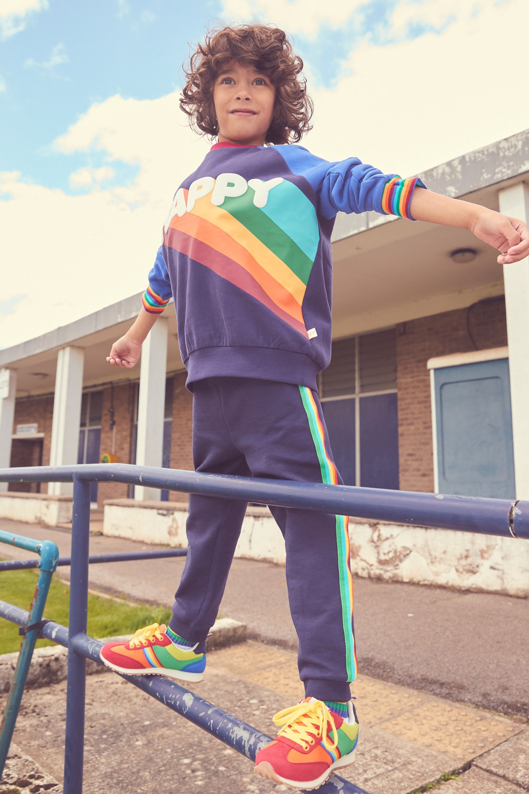 Happy rainbow jumper deals
