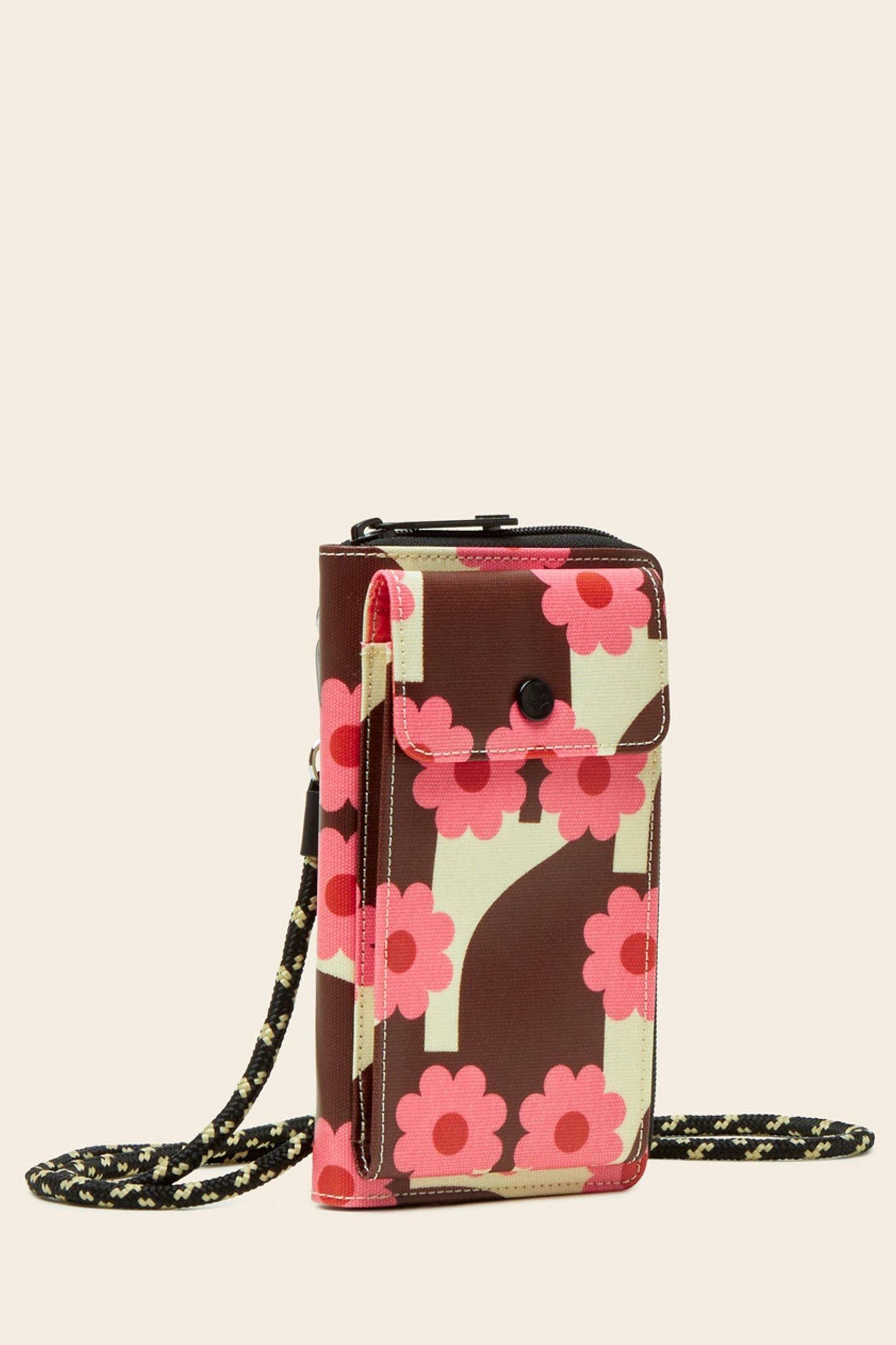 Orla kiely over 2025 and out phone pouch
