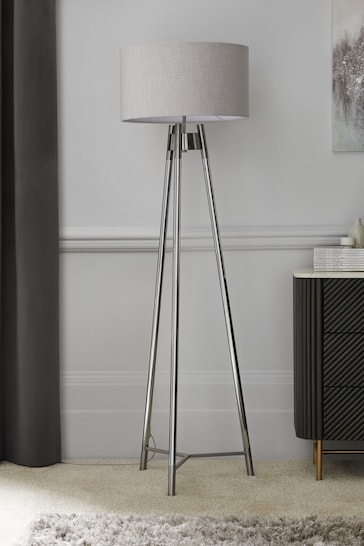 Chrome Hudson Floor Lamp