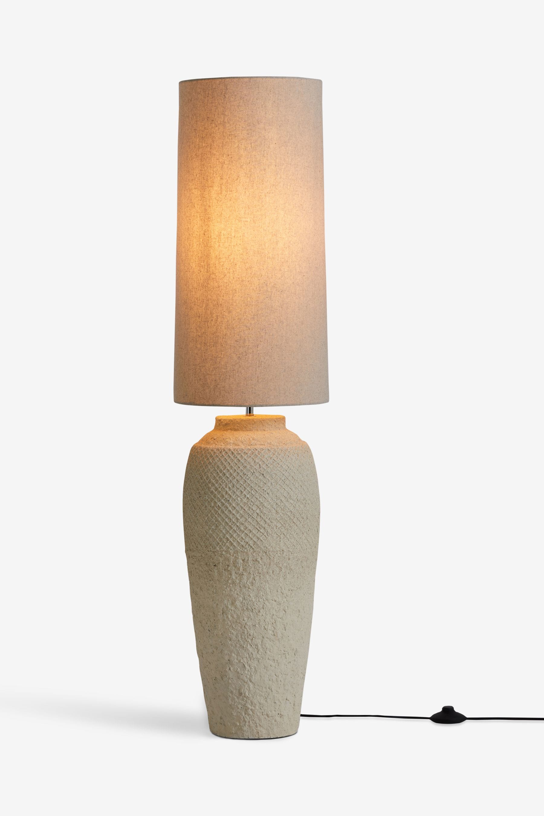 Concrete sales lamp next