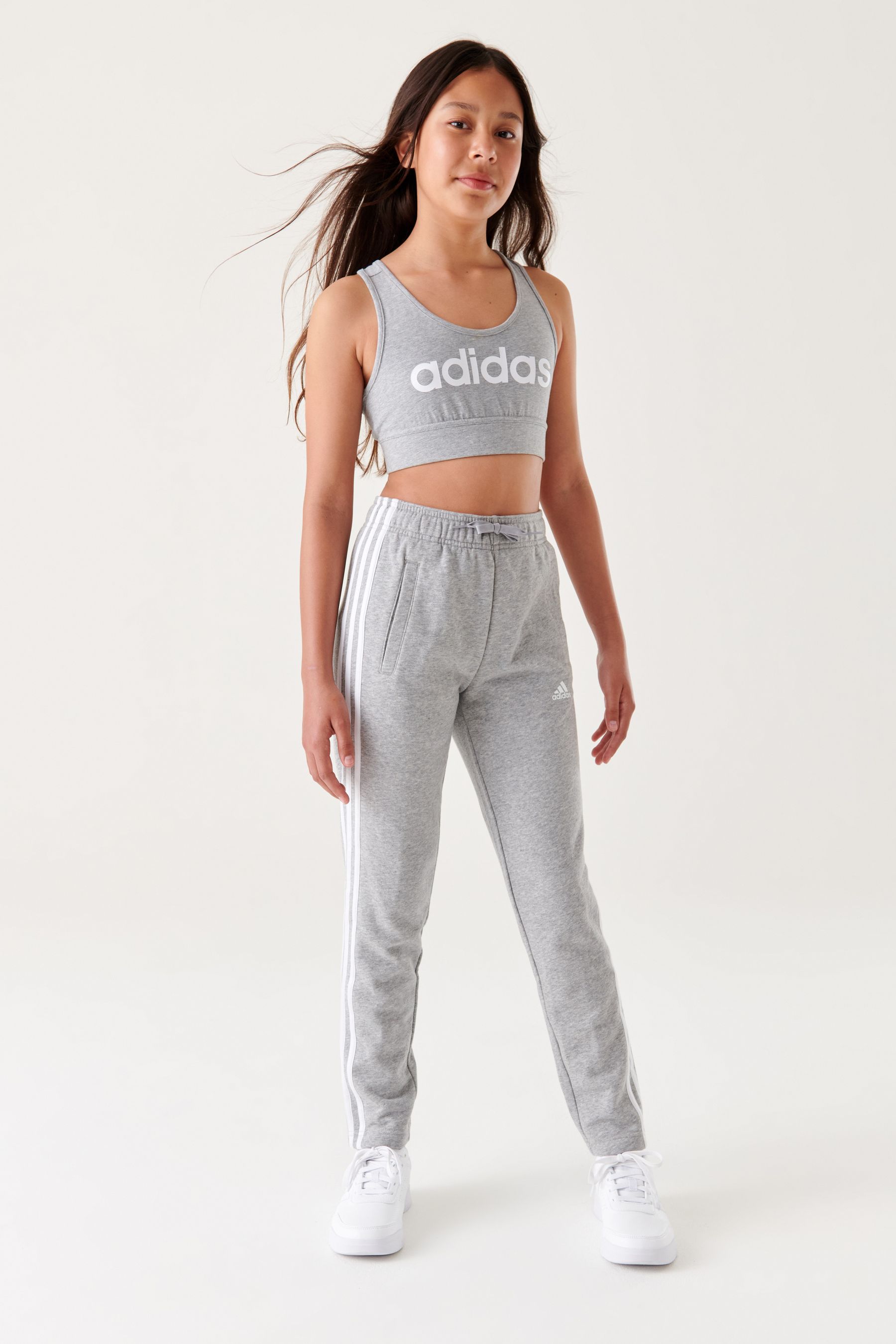 Adidas crop discount top and joggers