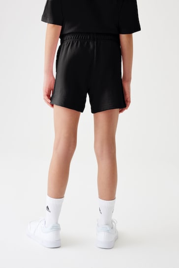 adidas Black Sportswear Essentials 3-Stripes Shorts
